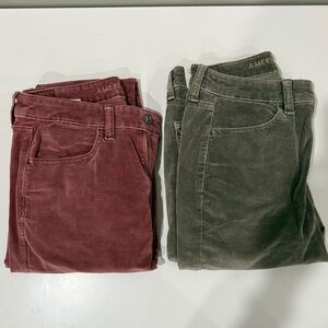 2 Pair AE High Rise Jegging